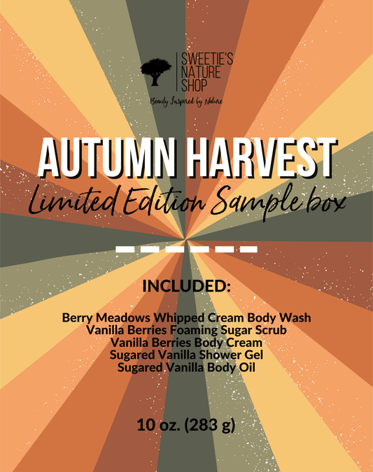 Autumn Harvest Sample Box - Limited Edition - Sweetie's Nature Shop