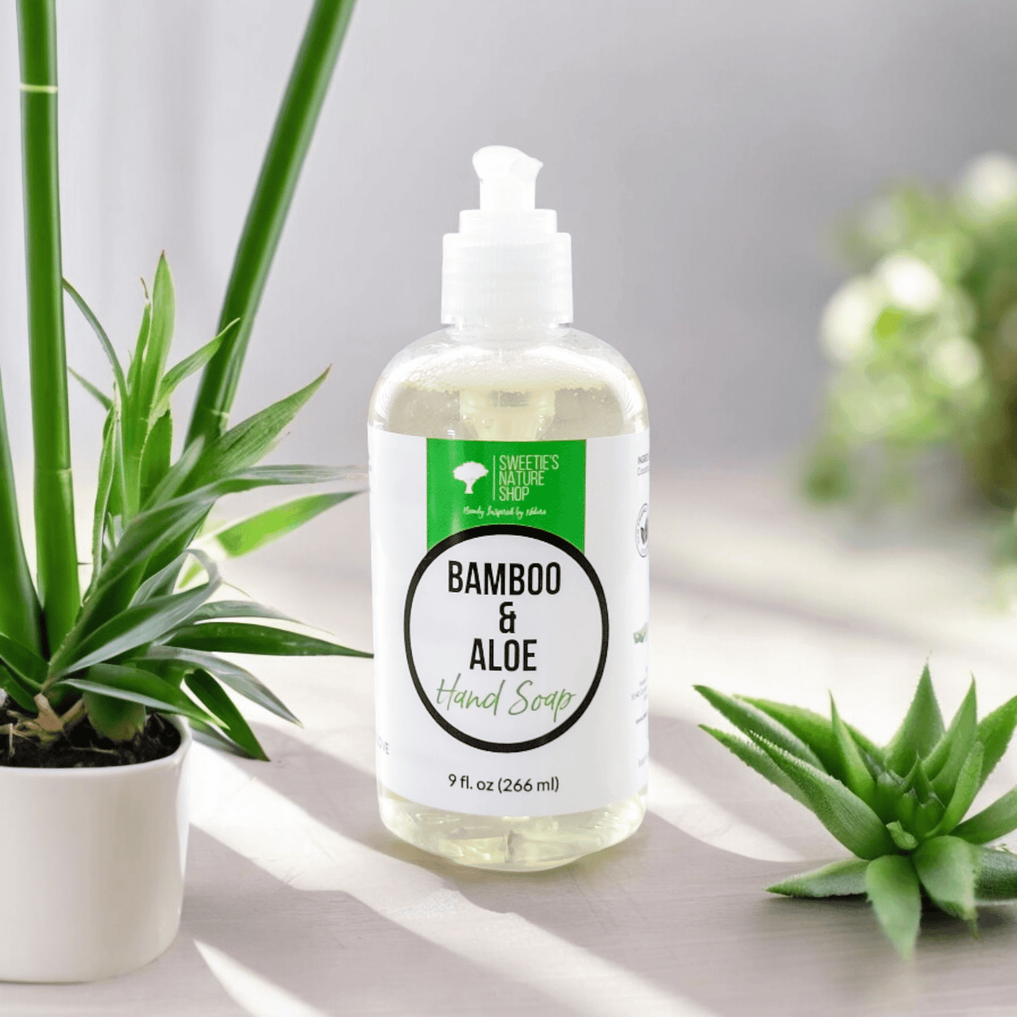 Bamboo & Aloe Hand Soap - Sweetie's Nature Shop