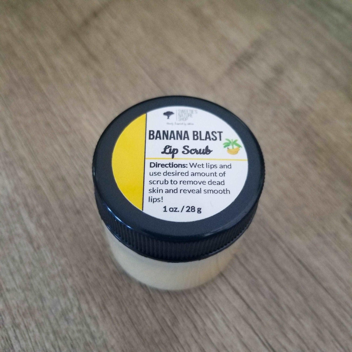 Banana Blast Lip Scrub - Sweetie's Nature Shop