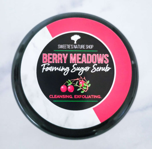 Berry Meadows Foaming Sugar Scrub