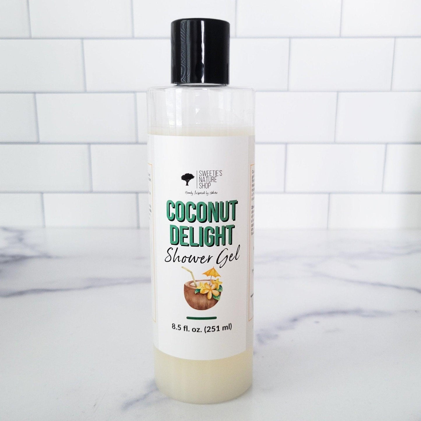 Coconut Delight Shower Gel - Sweetie's Nature Shop