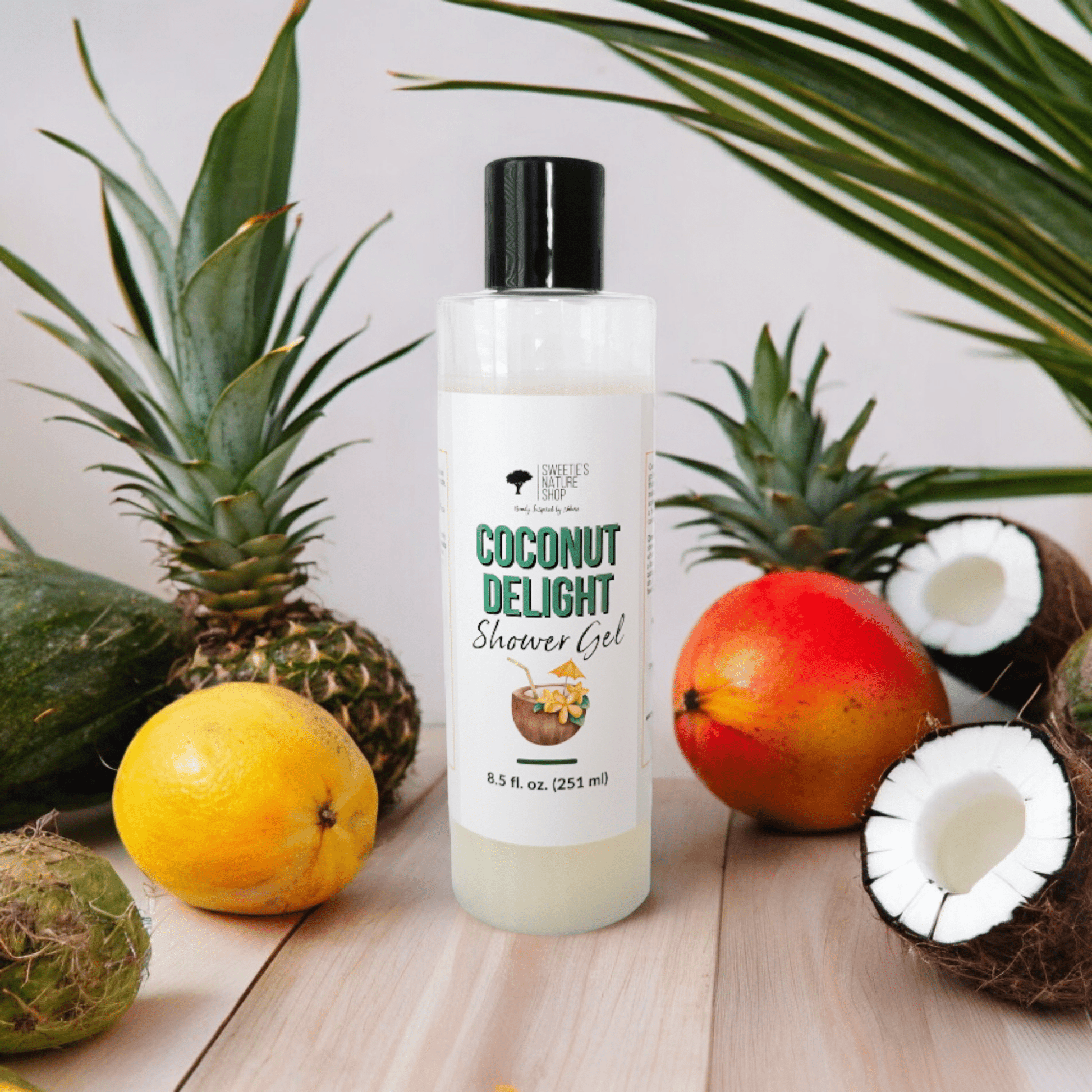 Coconut Delight Shower Gel - Sweetie's Nature Shop