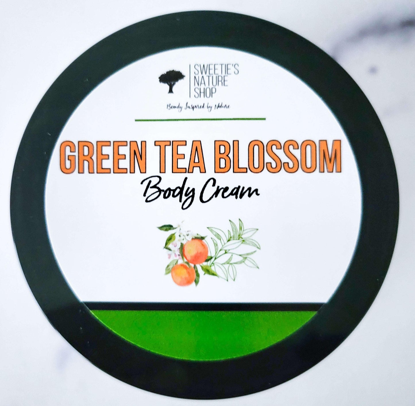 Green Tea Blossom Body Cream - Sweetie's Nature Shop