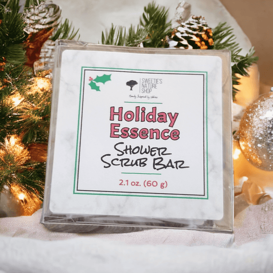 Holiday Essence Shower Scrub Bar - Sweetie's Nature Shop