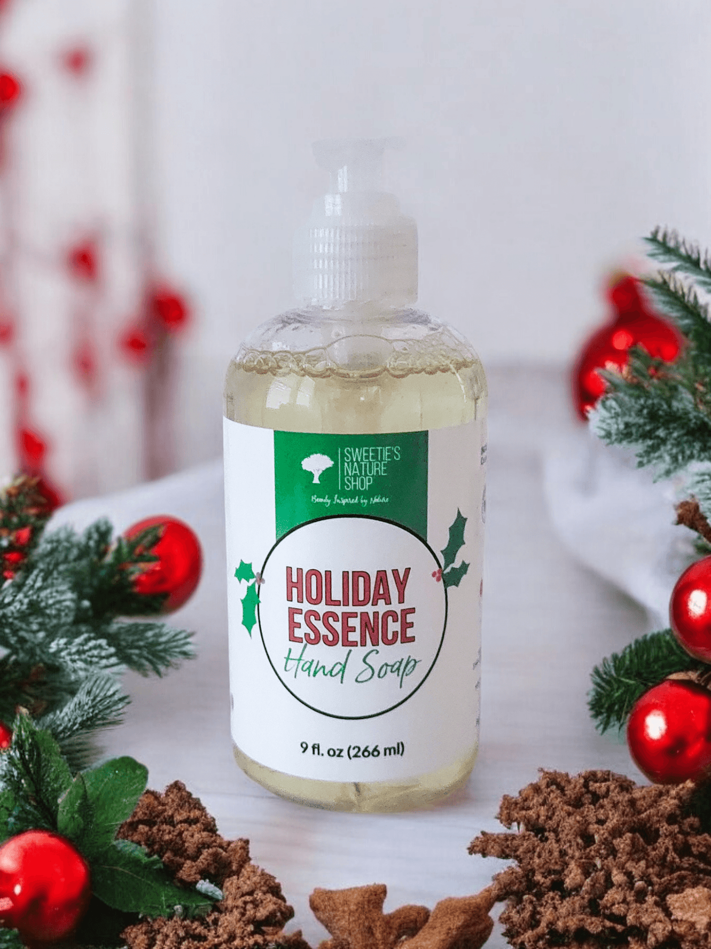 Holiday Essence Hand Soap - Sweetie's Nature Shop