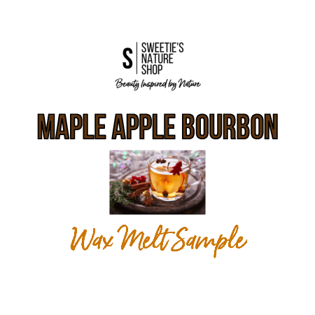 Maple Apple Bourbon Wax Melt Sample - Sweetie's Nature Shop