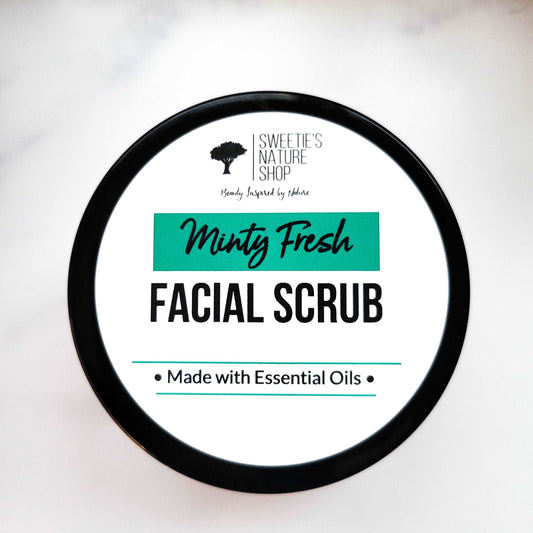 Minty Fresh Facial Scrub