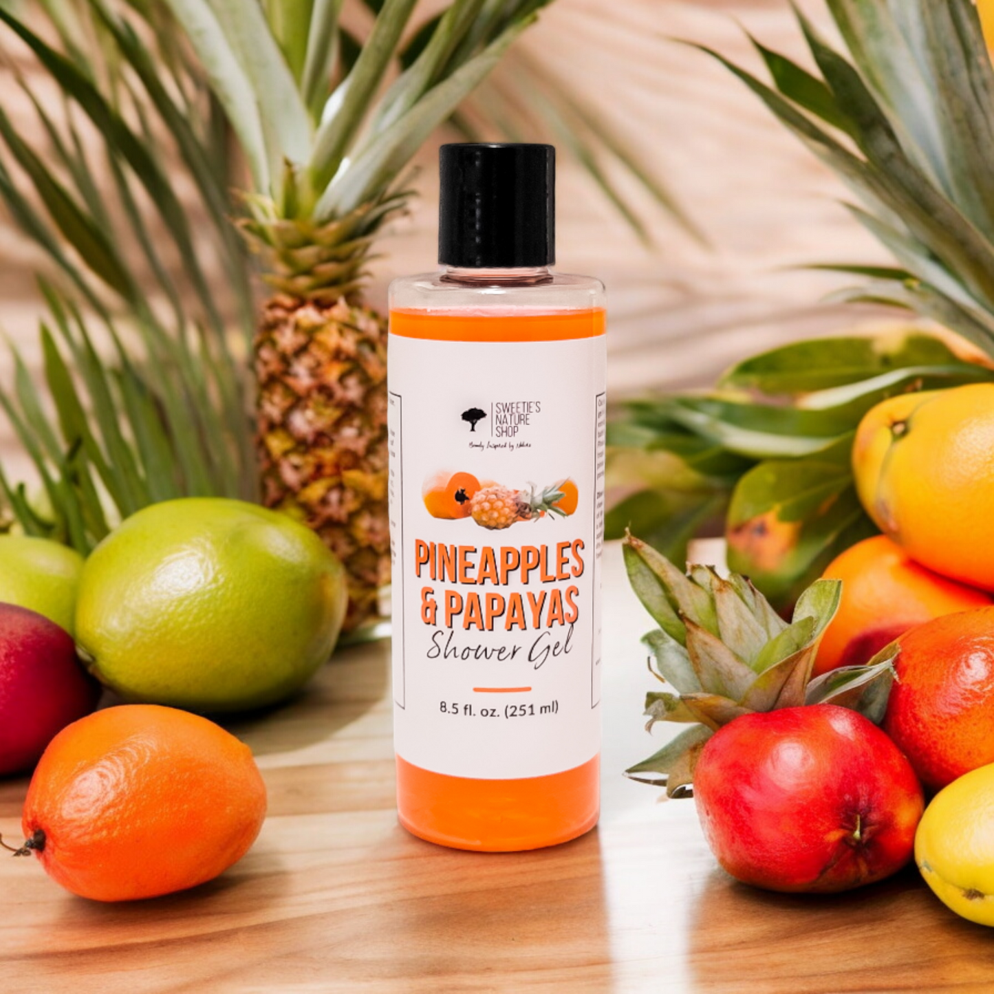 Pineapples & Papayas Shower Gel