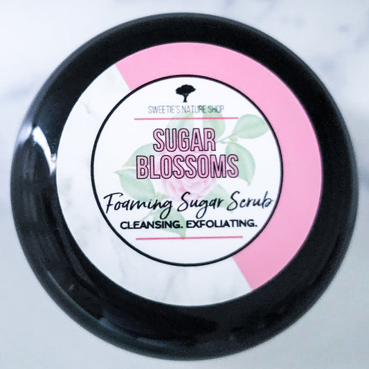 Sugar Blossoms Foaming Sugar Scrub