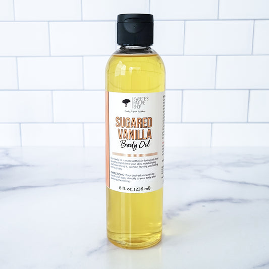 Sugared Vanilla Body Oil - Sweetie's Nature Shop