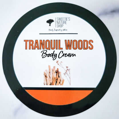 Tranquil Woods Body Cream - Sweetie's Nature Shop