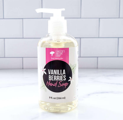 Vanilla Berries Hand Soap - Sweetie's Nature Shop