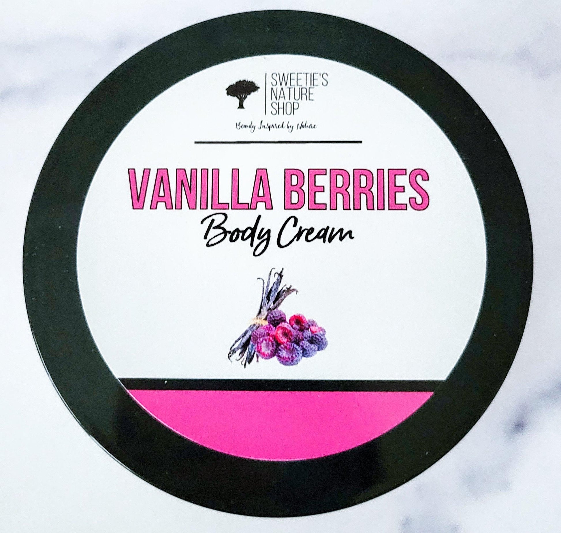 Vanilla Berries Body Cream - Sweetie's Nature Shop