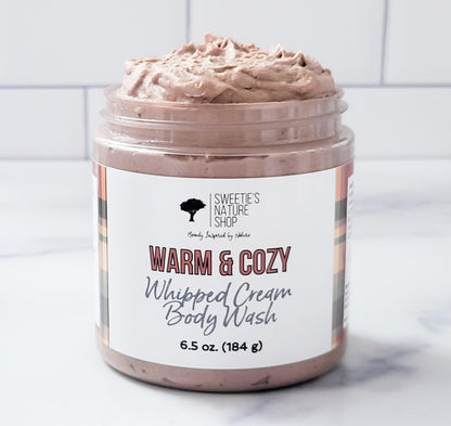 Warm & Cozy Whipped Cream Body Wash - Sweetie's Nature Shop