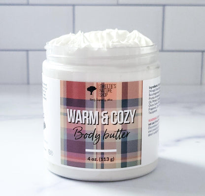 Warm & Cozy Body Butter - Sweetie's Nature Shop