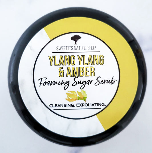 Ylang Ylang & Amber Foaming Sugar Scrub